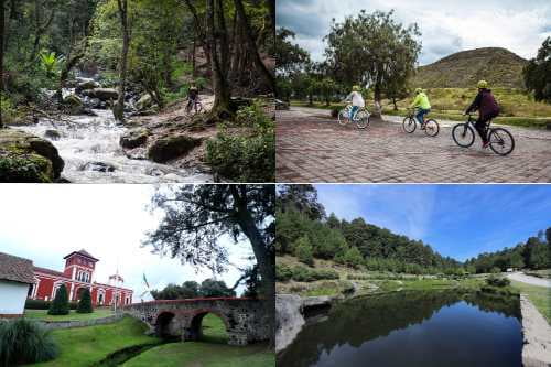 Cuentan sitios turísticos del Edomex con espacios para rodar en bicicleta